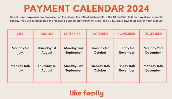 SC Pay Calendar